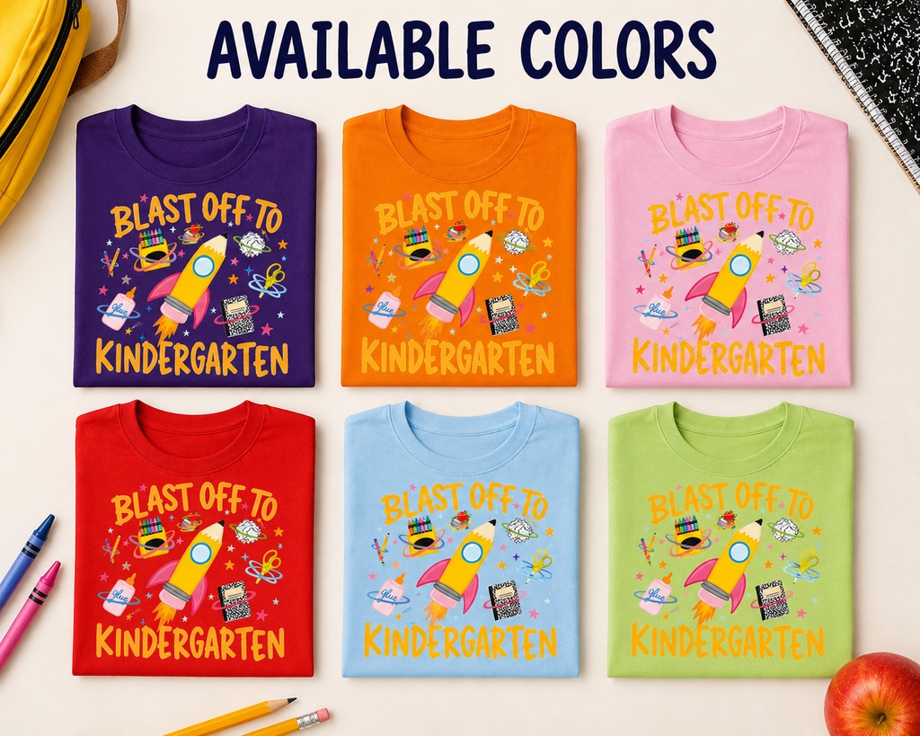 Blast off to School (Pre-K to 5th Grade)
