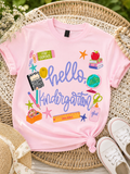 Hello Grade T-Shirt (Pre-K to 5th Grade)